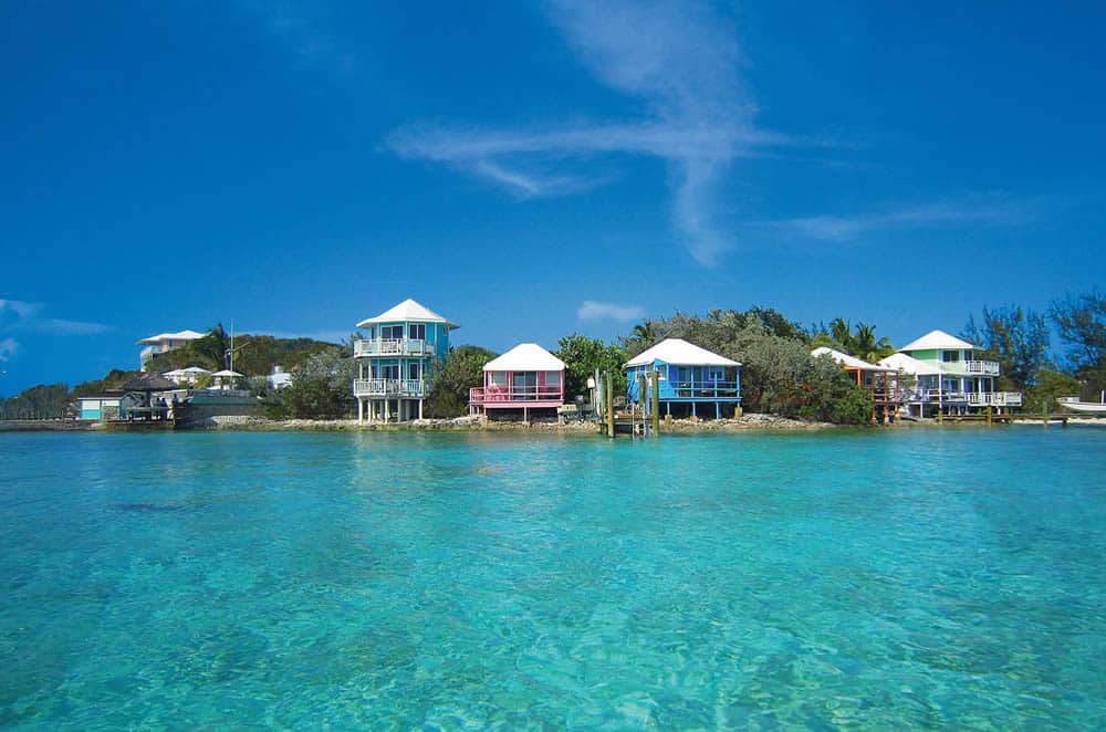 Places to stay on Staniel Cay
